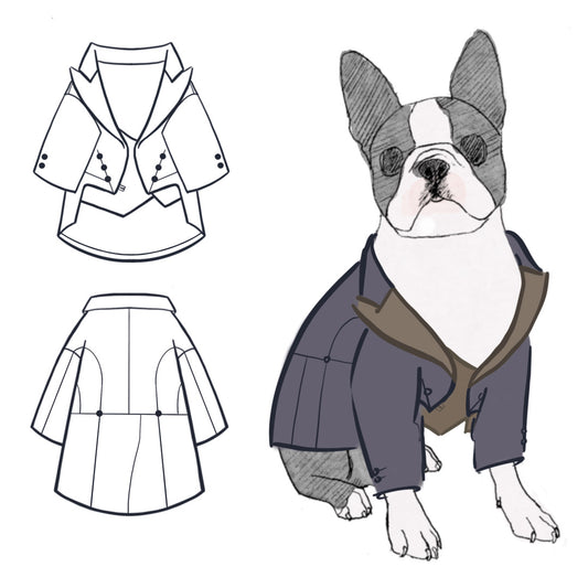 Wedding clothing for dog