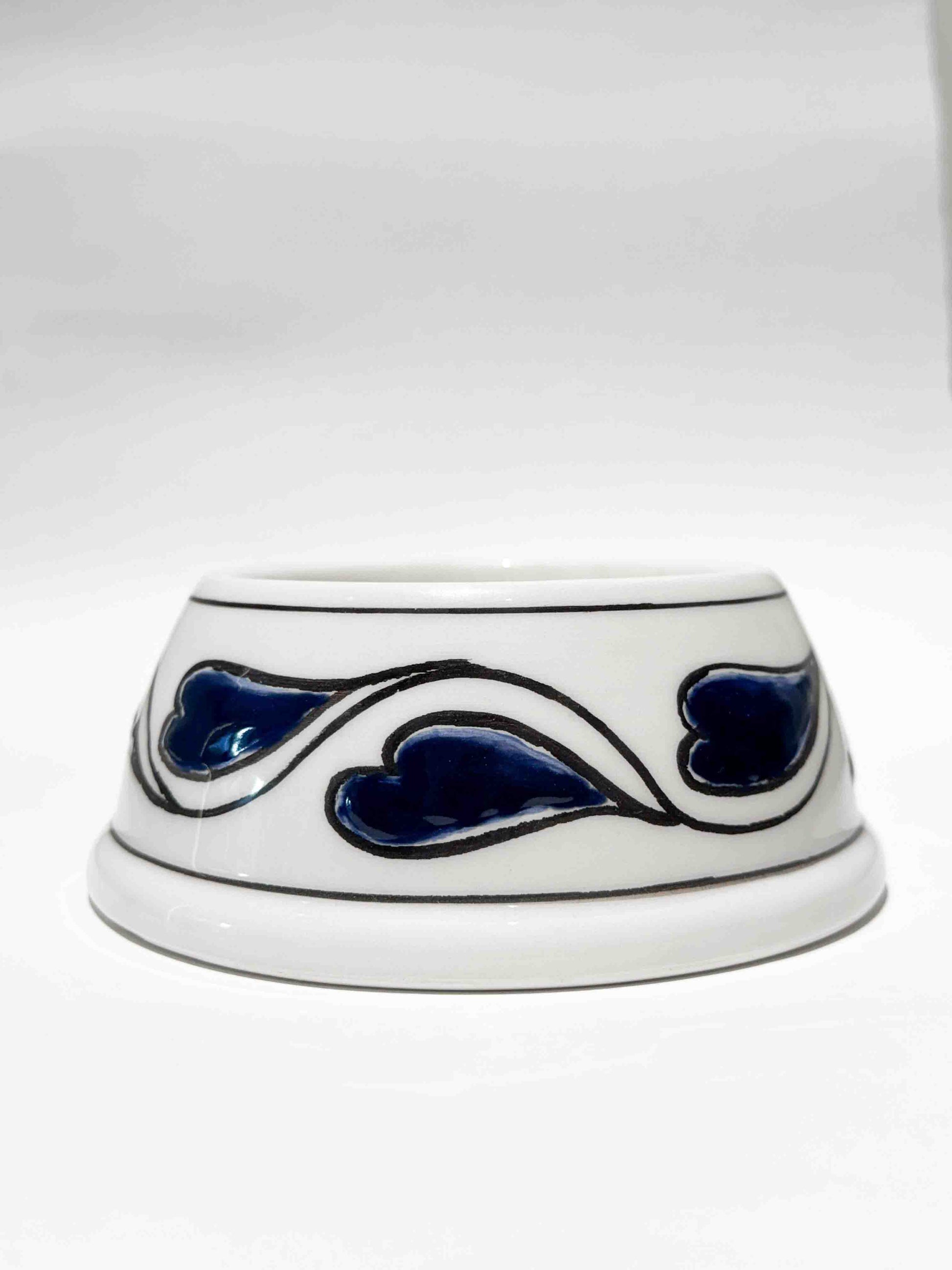 Exclusive Handmade Dog Bowl for Pets. Elegant Ceramic Bowl