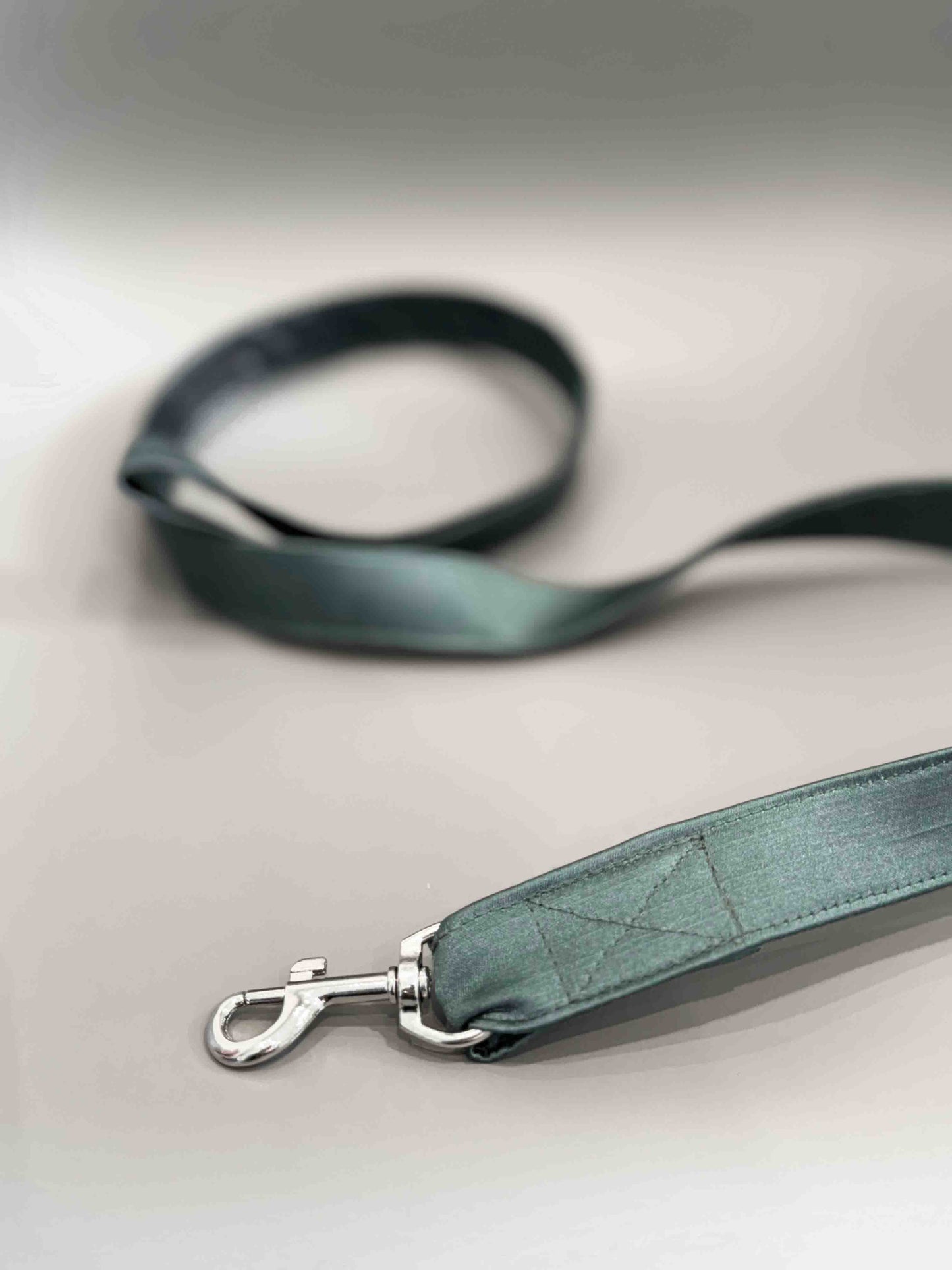 our sage green leash